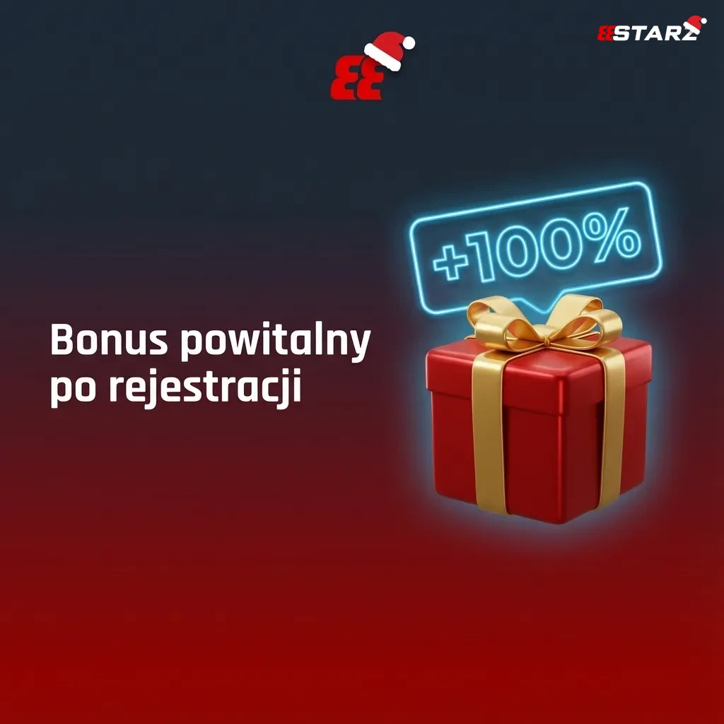 Grafika promująca bonus powitalny 200% do 1600 PLN na zakłady sportowe i kasyno online po rejestracji