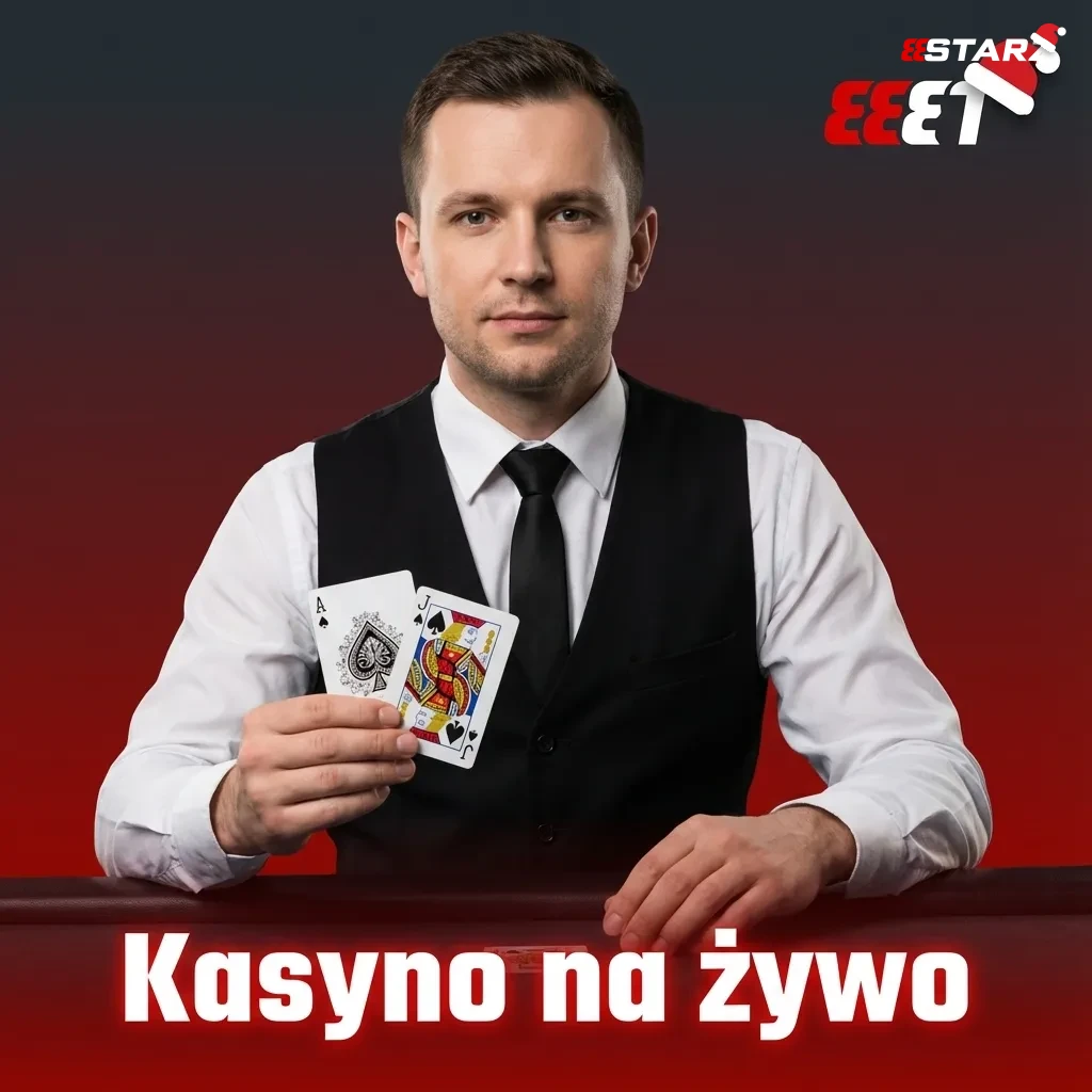 Krupier przy stole kasyna na żywo 888starz, ruletka i karty transmitowane online na ekranie laptopa