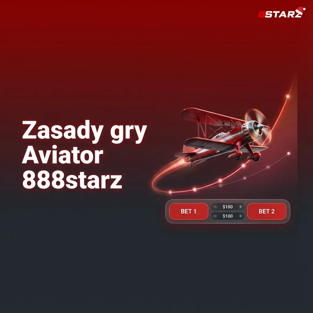 Ekran gry Aviator 888starz z czerwonym samolotem, rosnącym mnożnikiem i przyciskiem cashout